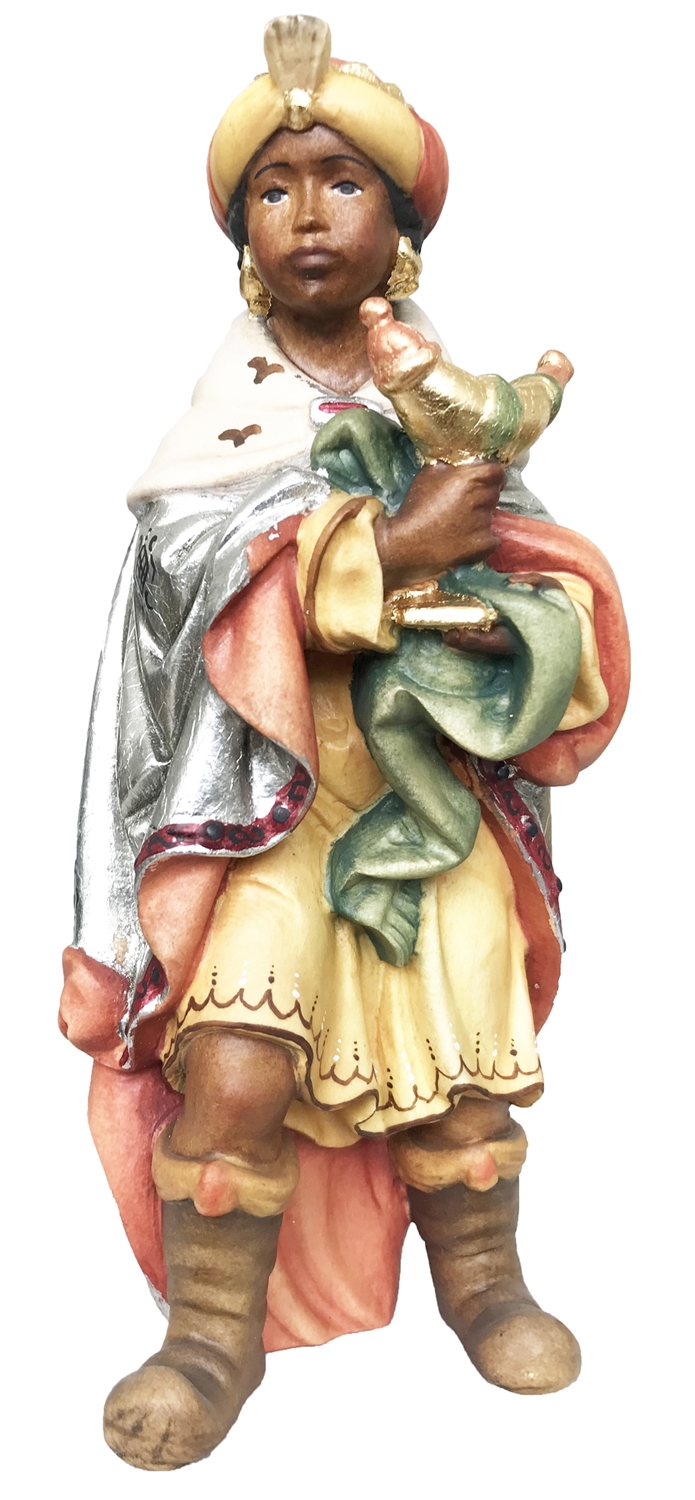 Krippenfigur Matteo Kollektion Heilige Drei Könige Caspar Holzfigur Holzstatue Statue aus Ahornholz