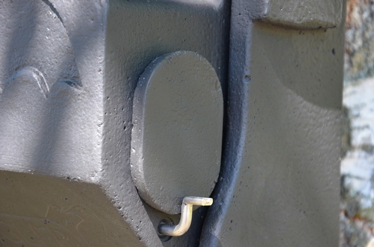 Naturschutzprodukt Fledermaus-Großraum-Flachkasten 3FF Nistkasten mit Inspektionsluke