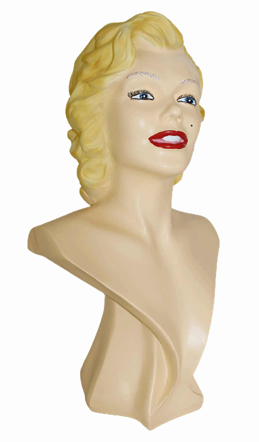 Dekofigur Schauspielerin Sängerin Fotomodell Büste Marilyn Monroe Deko Figur H 49cm