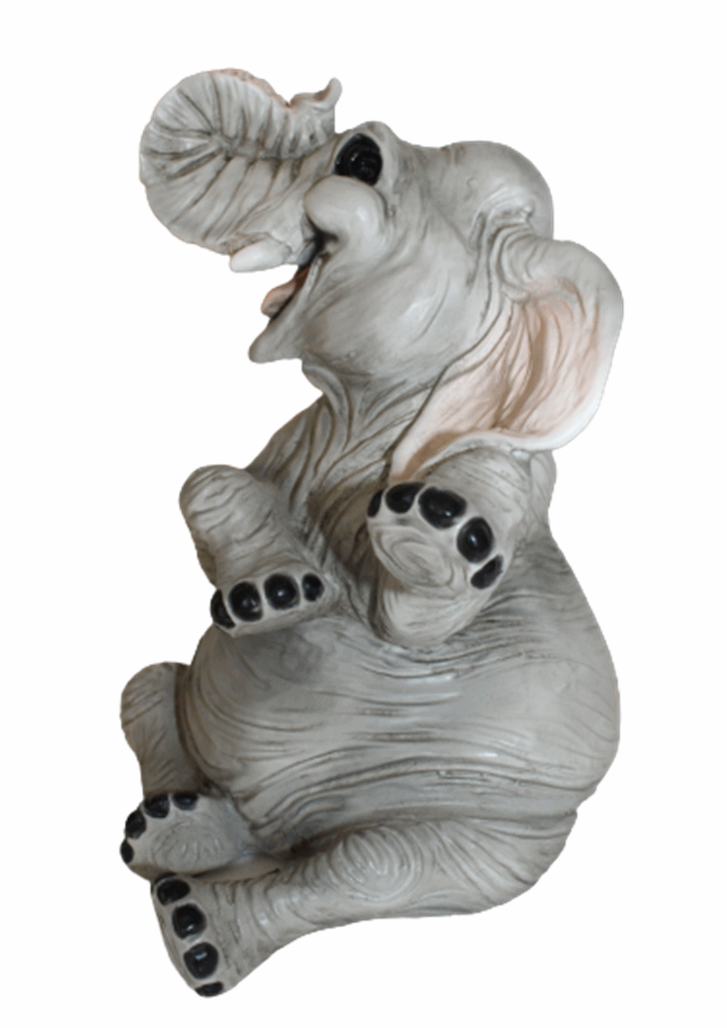 Figur Elefant Baby Elefantenfiguren sitzend u. liegend Tierfigur Kollektion Castagna Resin H 15-21cm
