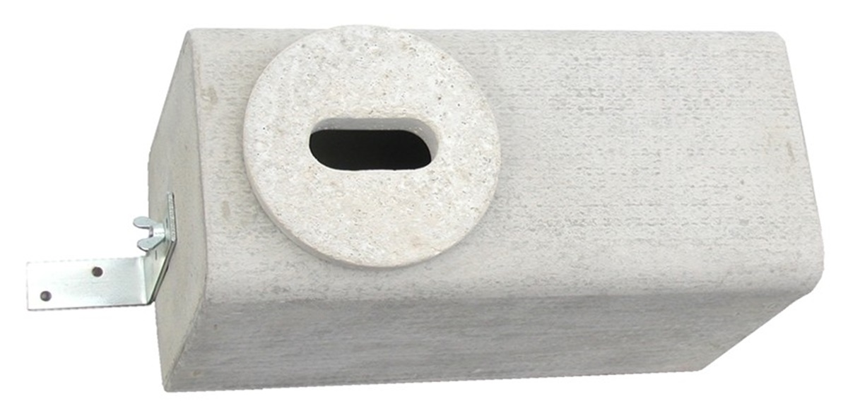 Naturschutzprodukt Mauerseglernistkasten Nr. 17B 1fach extratief Nisthilfe mit vergrößertem Brutraum