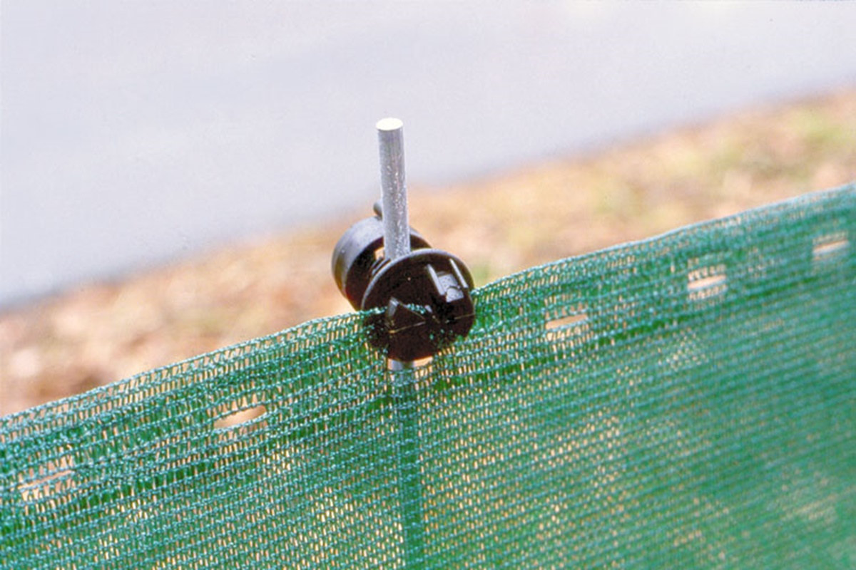 Naturschutzprodukt Amphibienschutzzaun Länge 100 m aus Kunststoffgewebe inkl. Zubehör