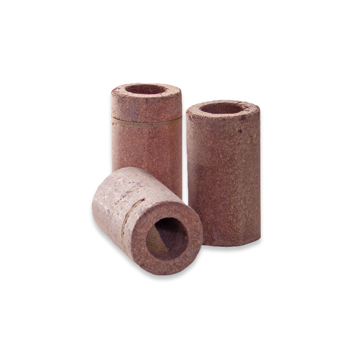 Naturschutzprodukt: Ohrwurm-Schlafröhre H 10 cm Set mit 3 Stück gegen Blattläuse