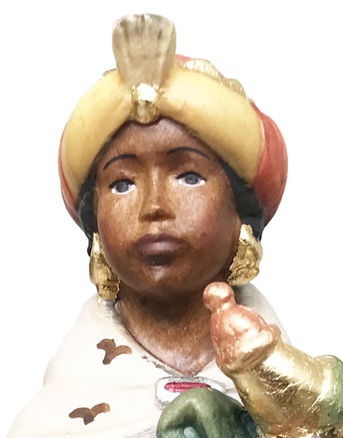 Krippenfigur Matteo Kollektion Heilige Drei Könige Caspar Holzfigur Holzstatue Statue aus Ahornholz