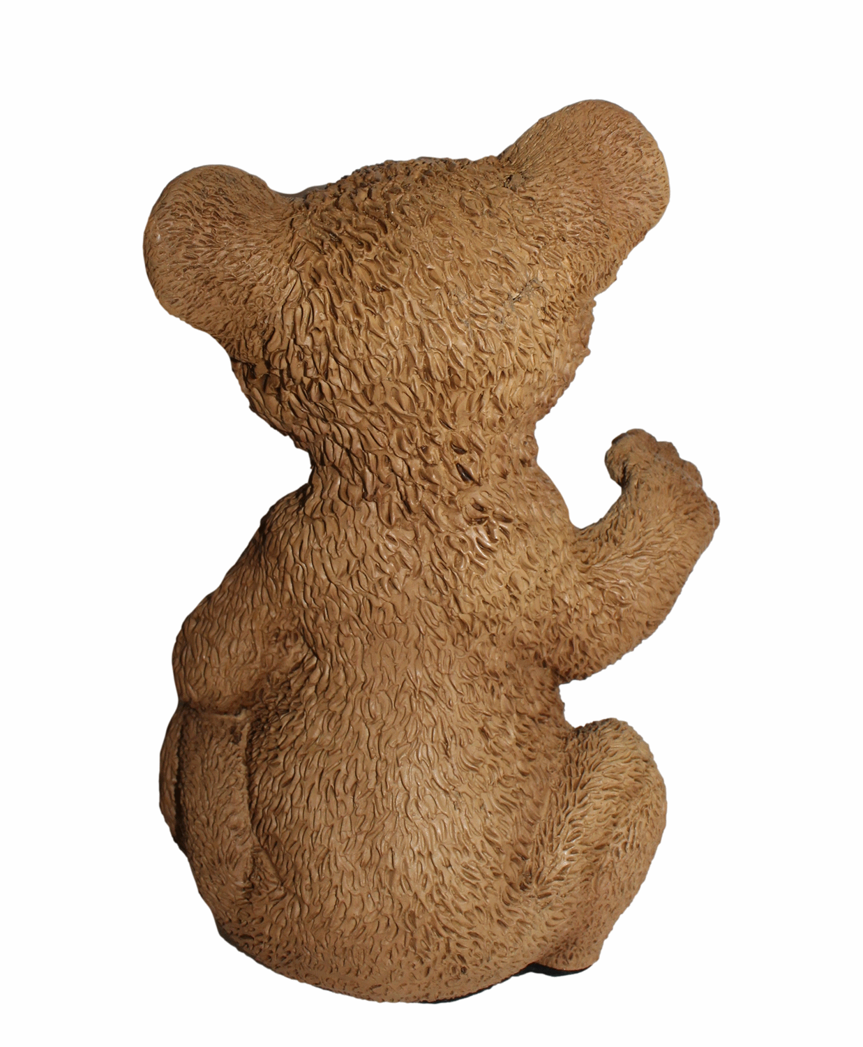 Dekofigur Tierfigur Bärfigur Bär stehend winkend Kollektion Castagna Sammlerfigur aus Resin H 24 cm