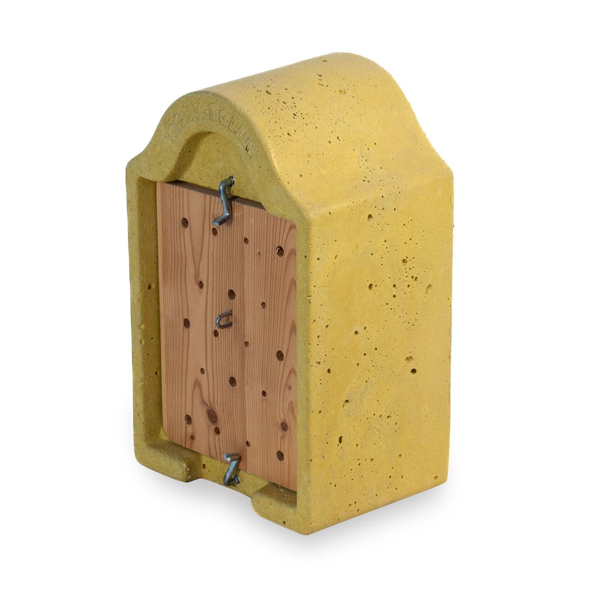 Naturschutzprodukt Insektennisthaus für solitär lebende Insekten mit Röhren für Beobachung