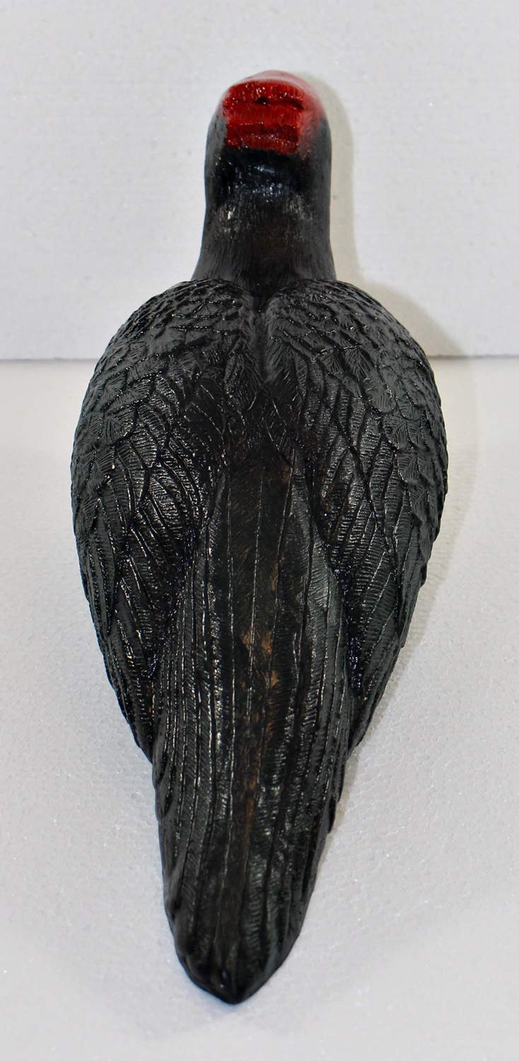 Deko Garten Figur Dekofigur Gartenfigur Vogelfigur Specht zum Anhängen aus Kunststoff Länge 41 cm