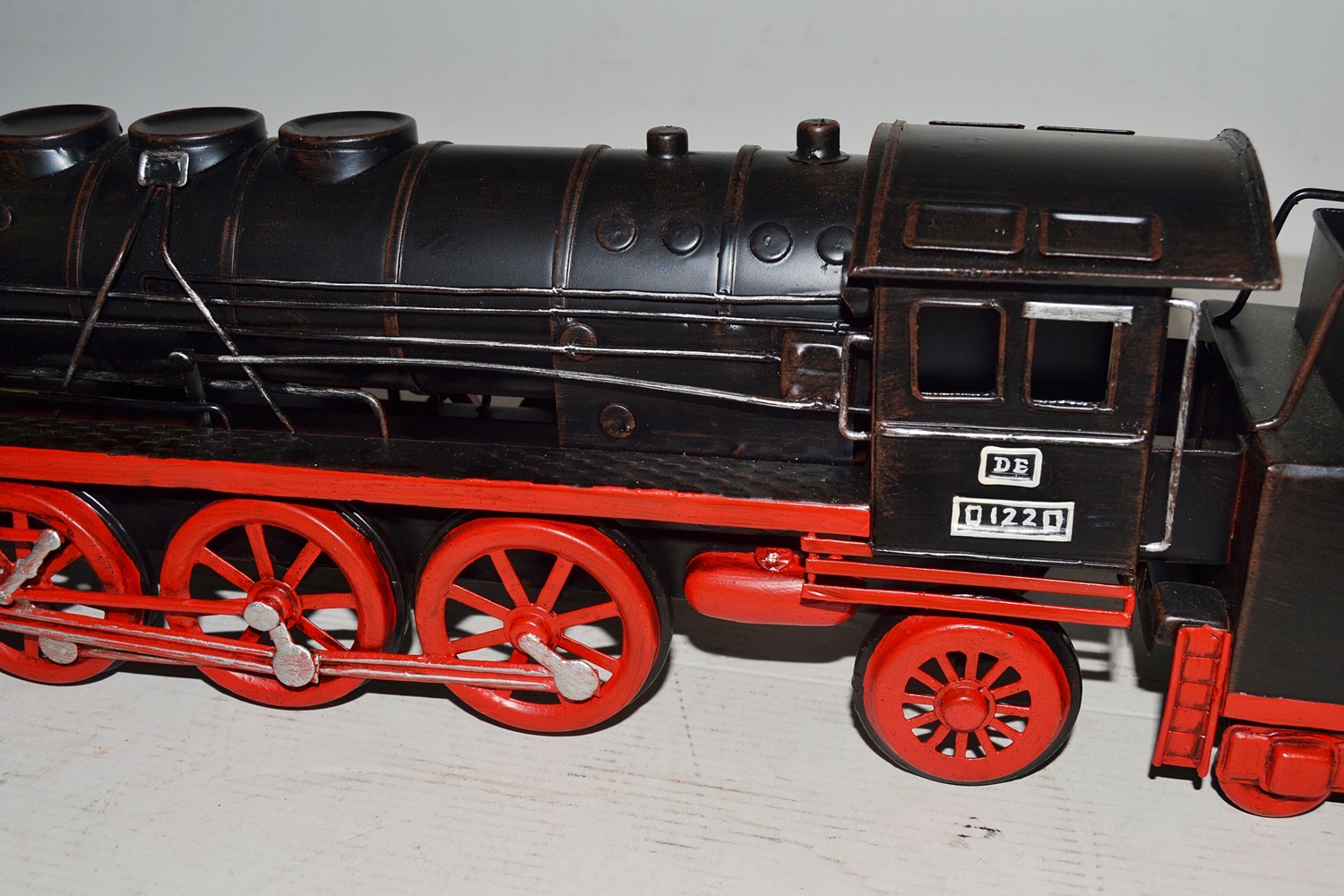 Blechmodell Nostalgie deutsches Modell Dampflok Oldtimer Dampflokomotive Typ DB 001 Länge 62 cm