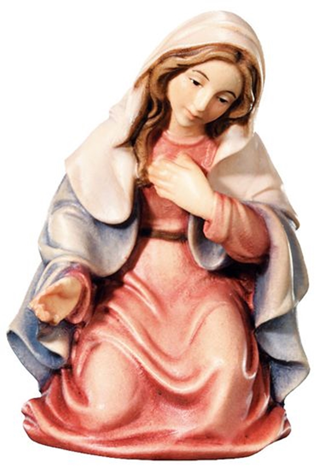 Krippenfiguren Matteo Kollektion Heilige Familie: Maria, Jesuskind und Josef Holzfiguren