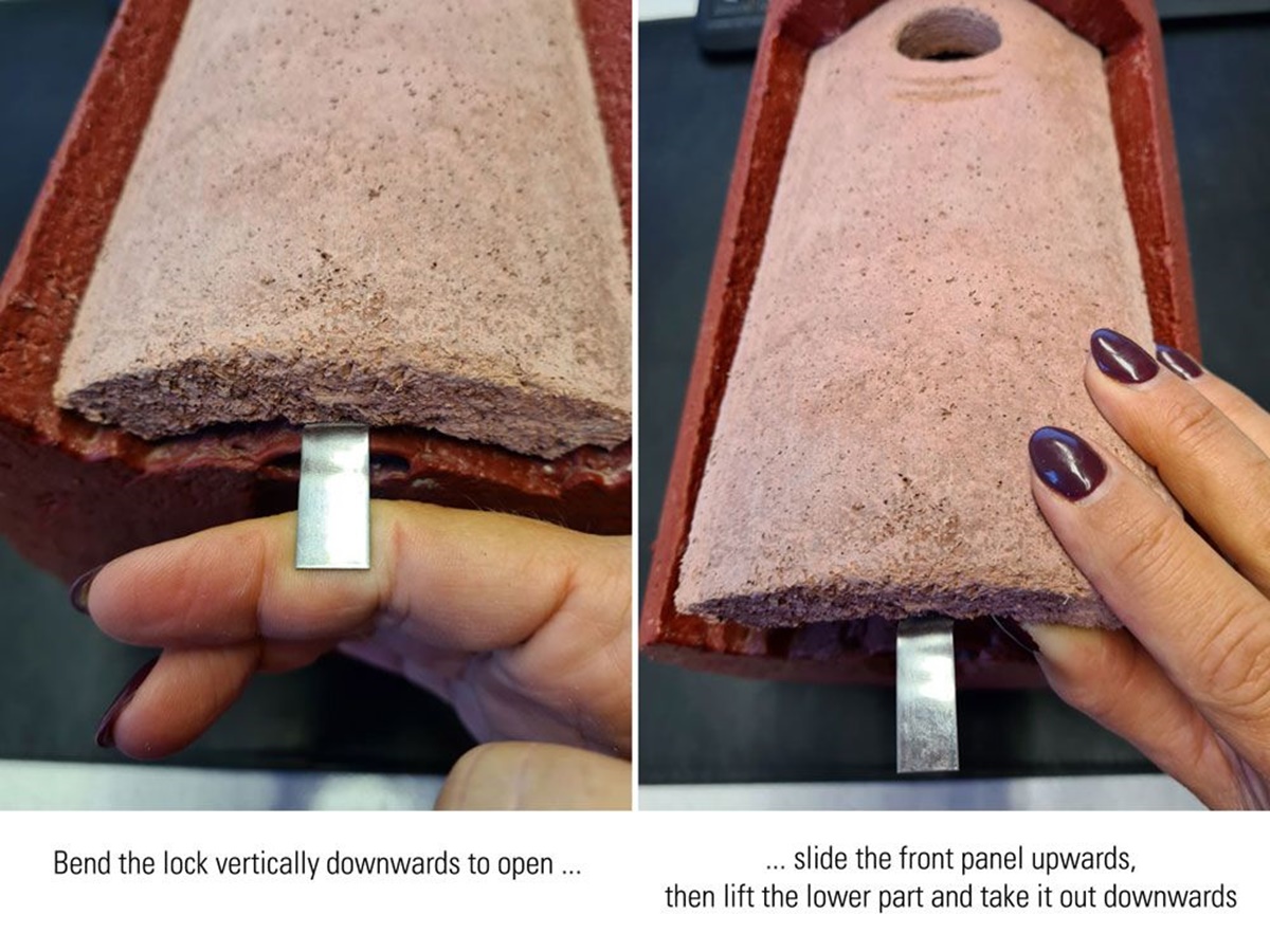 Naturschutzprodukt Starenhöhle Satz 2 Stück Typ 3S Flugloch 45 mm Artenschutz Produkt Nisthilfe