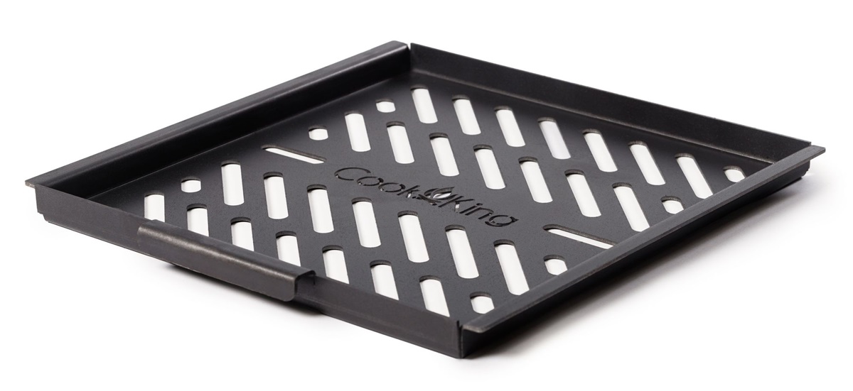 Zubehör Ofenrost für Gartenkamin Vento Grillrost B 43 x T 42 cm Flexibilität beim Grillen Naturstahl