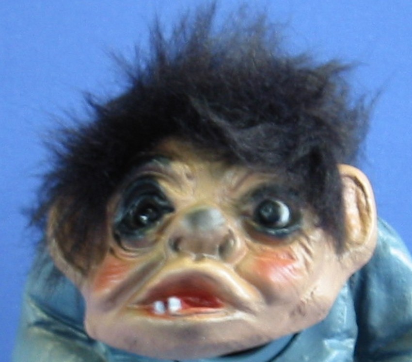 Souvenir Wackel Figur Glöckner klein H 16 cm Wackelfigur Original mit  Wackelkopf