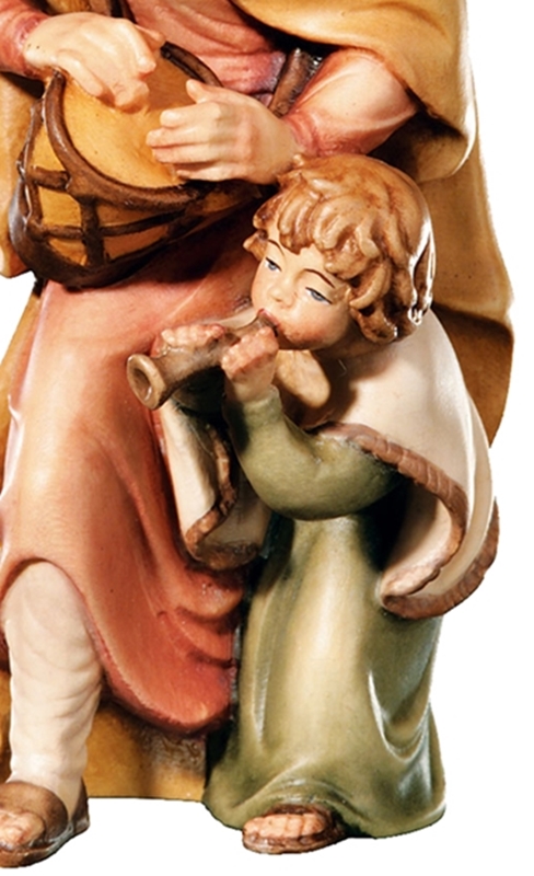 Krippenfigur Matteo Kollektion Hirte Holzfigur Holzstatue Statue aus Ahornholz