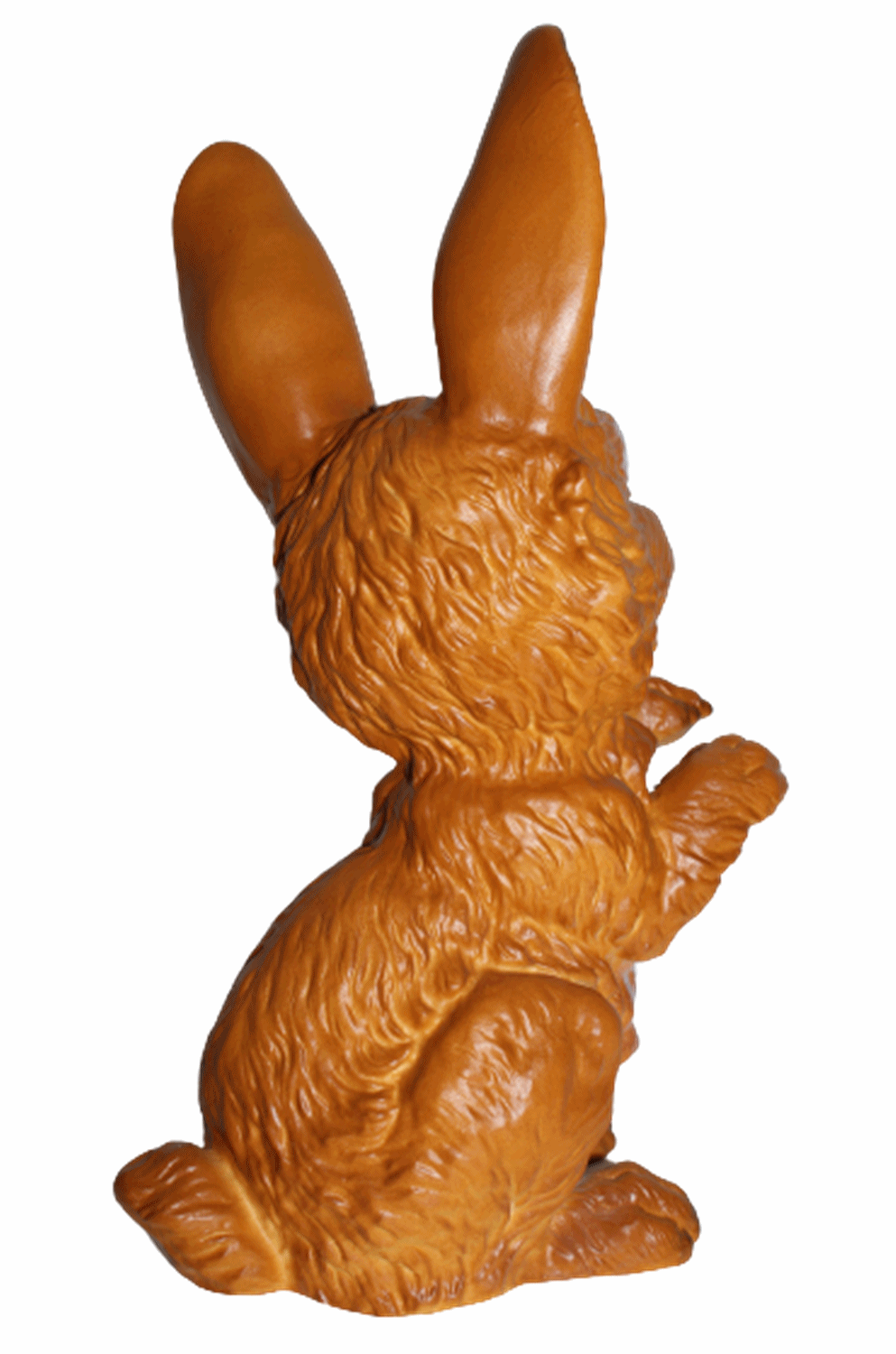 Deko Garten Figur Dekofigur Gartenfigur Tierfigur Hase aufwartend aus Kunststoff Höhe 30 cm