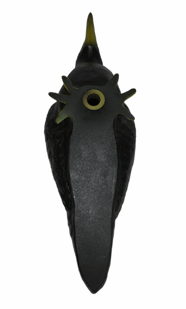 Deko Garten Figur Dekofigur Gartenfigur Vogelfigur Specht zum Anhängen aus Kunststoff Länge 41 cm