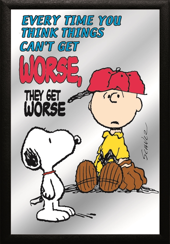 Set: 2 Spiegelbilder Snoopy Peanuts 30x20 cm Kinderzimmer Deko Dekobilder Wandbilder Hinterglasdruck