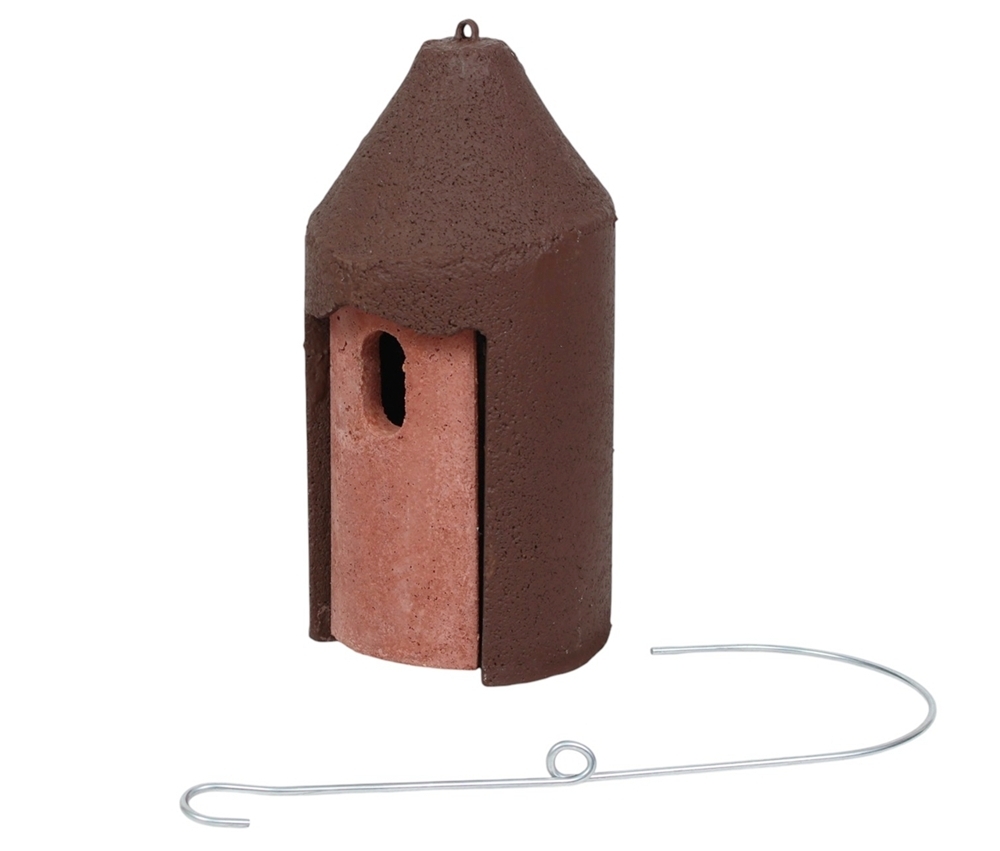 Naturschutzprodukt Nisthöhle Satz 2 Stück Typ 2M Vogelnisthöhle hängend FO Flugloch 29 x 55 mm