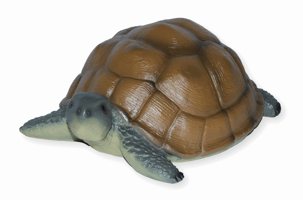 Deko Garten Figur Schildkröte aus Kunststoff H 10 cm Gartenfigur Tierfigur Teichfigur