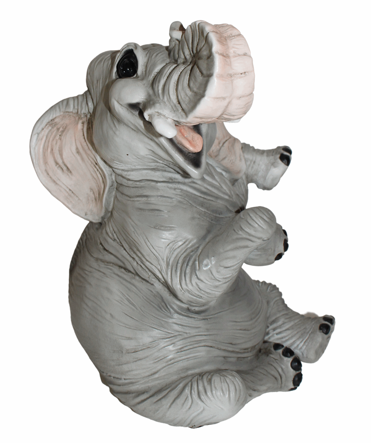Figur Elefant Baby Elefantenfiguren sitzend u. liegend Tierfigur Kollektion Castagna Resin H 15-21cm