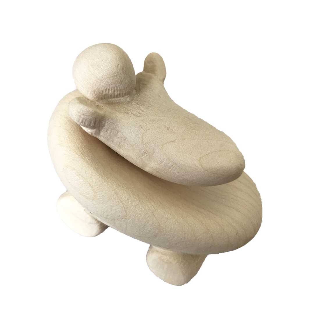 Krippe mit Krippenfiguren Stella Kollektion Natur Heilige Familie Heiligenfigur Holzfigur Holzstatue