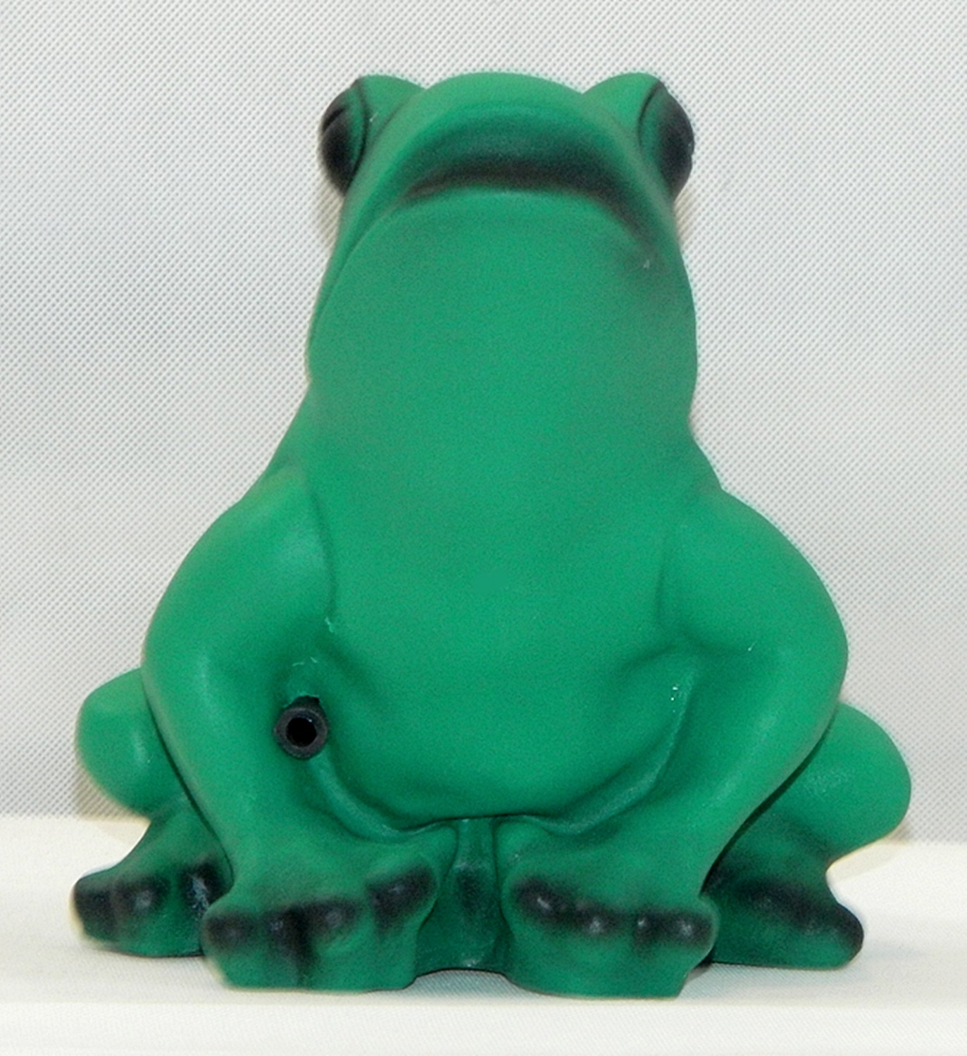 Deko Figur Frosch H 18 cm mit Bewegungsmelder Scherzbewegungsmelder Quak Quak