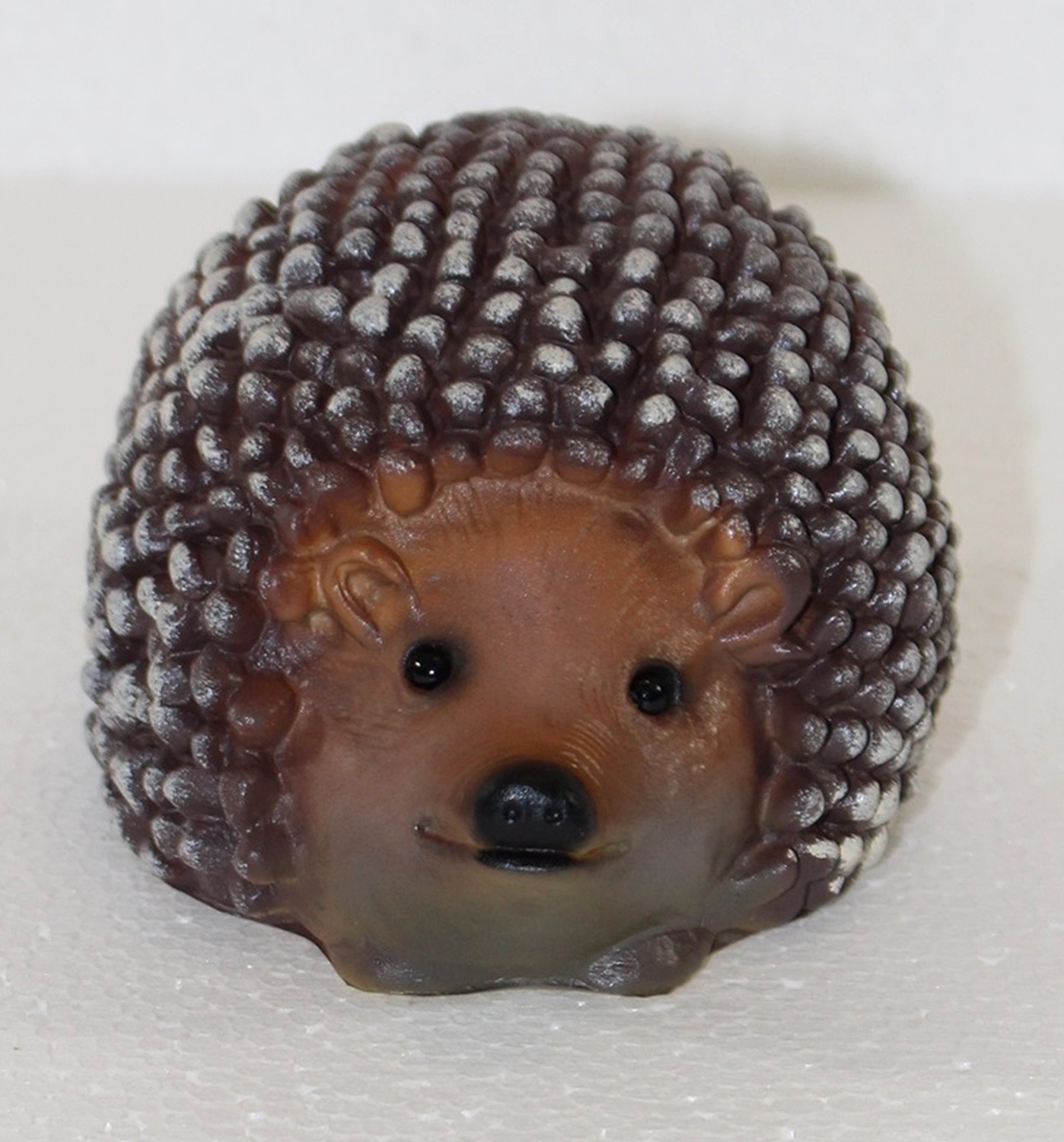 Deko Garten Figur Dekofigur Gartenfigur Tierfigur Igel liegend klein aus Kunststoff Höhe 7 cm