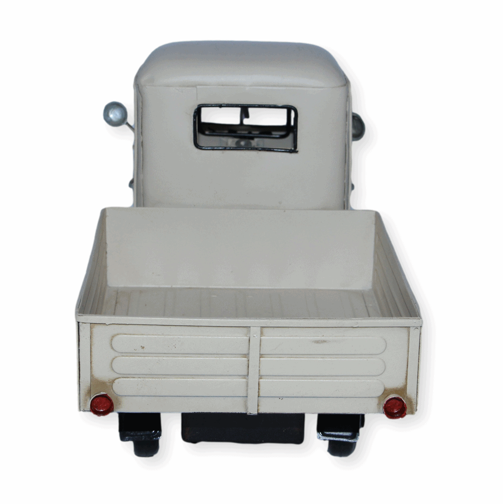 Blechmodell Roller Nostalgie Oldtimer Marke Vespa Motorroller Dreirad Modell Ape L 33 cm