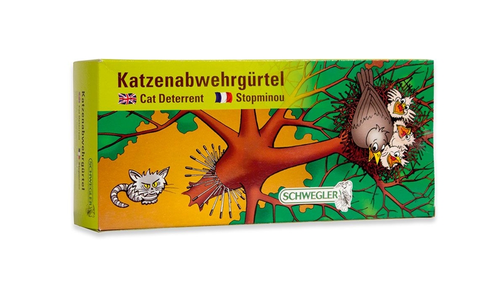 Katzenabwehrgürtel für Bäume Umfang 115 cm - effektiver Kletterschutz für Höhlen- und Freibrüter