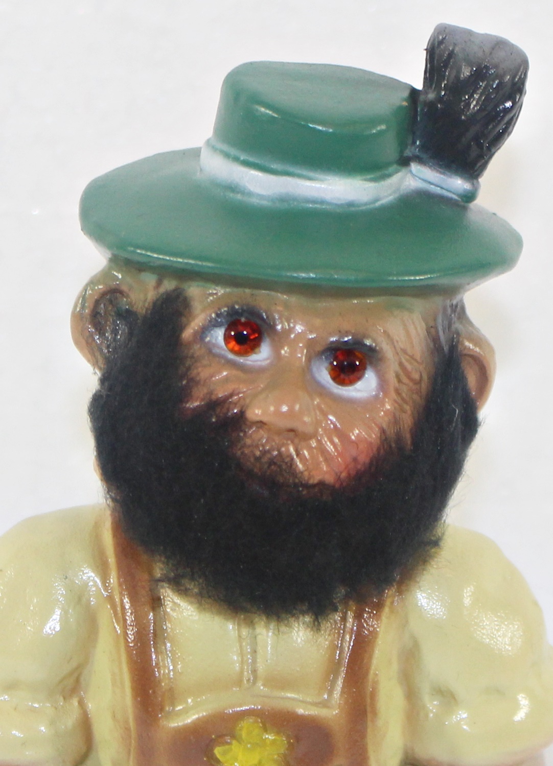 Souvenir Wackel Figur Seppel klein H 17 cm Wackelfigur Original Dekofigur mit Wackelkopf