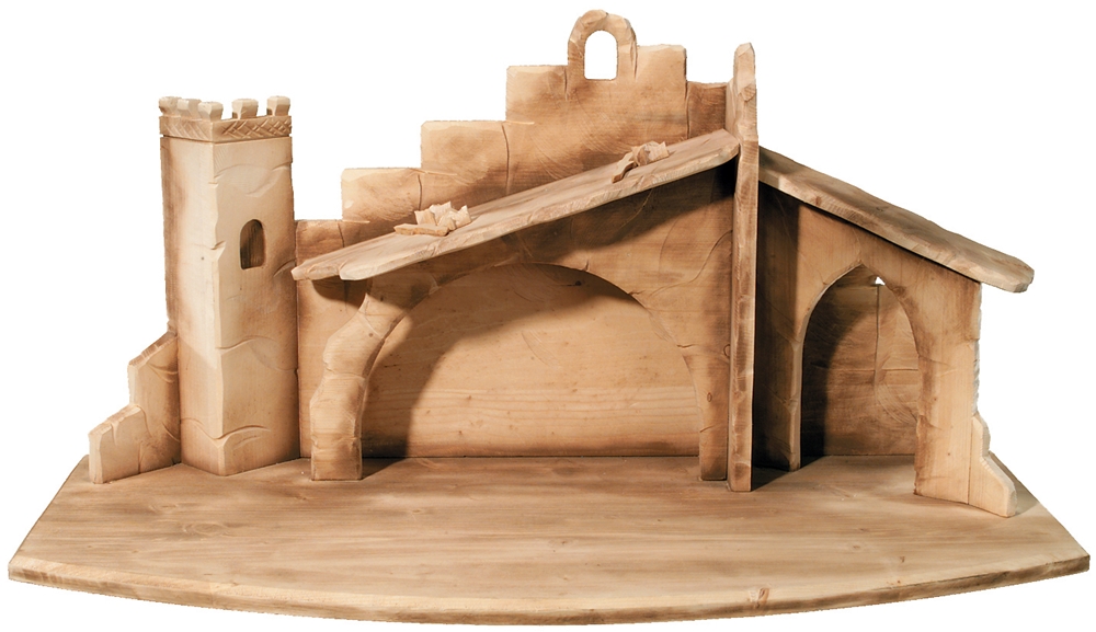 Krippenfigur Leonardo Kollektion Krippestall Krippe Weihnachtskrippe aus Holz