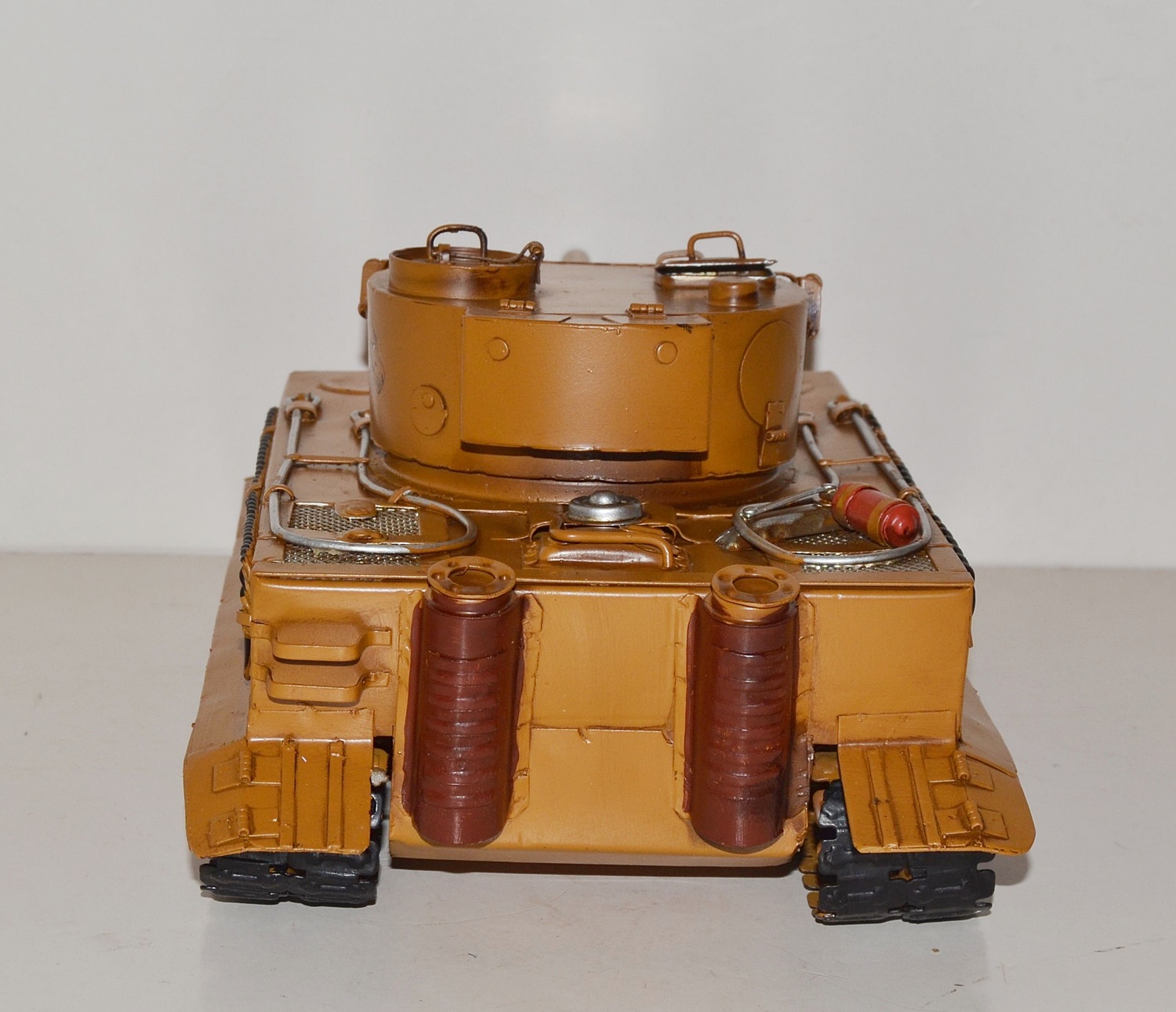 Blechmodell Nostalgie Modell deutscher Panzer Tiger II Modell Panzerkampfwagen aus Blech L 37 cm