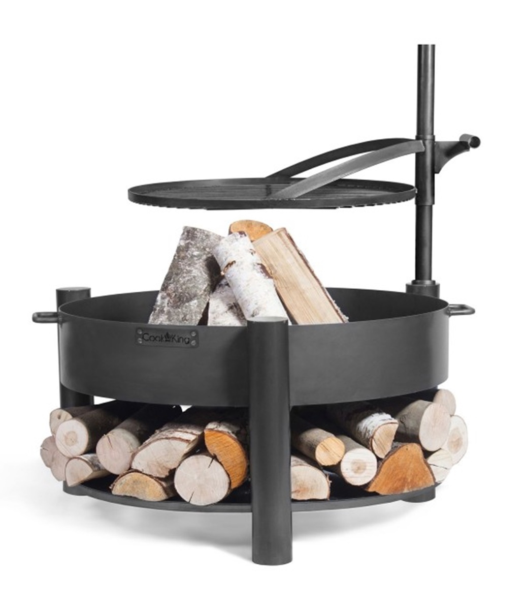 Zubehör Grillrost D 50 cm für Feuerschale Montana X und Bandito zum Befestigen am Mast aus Stahl