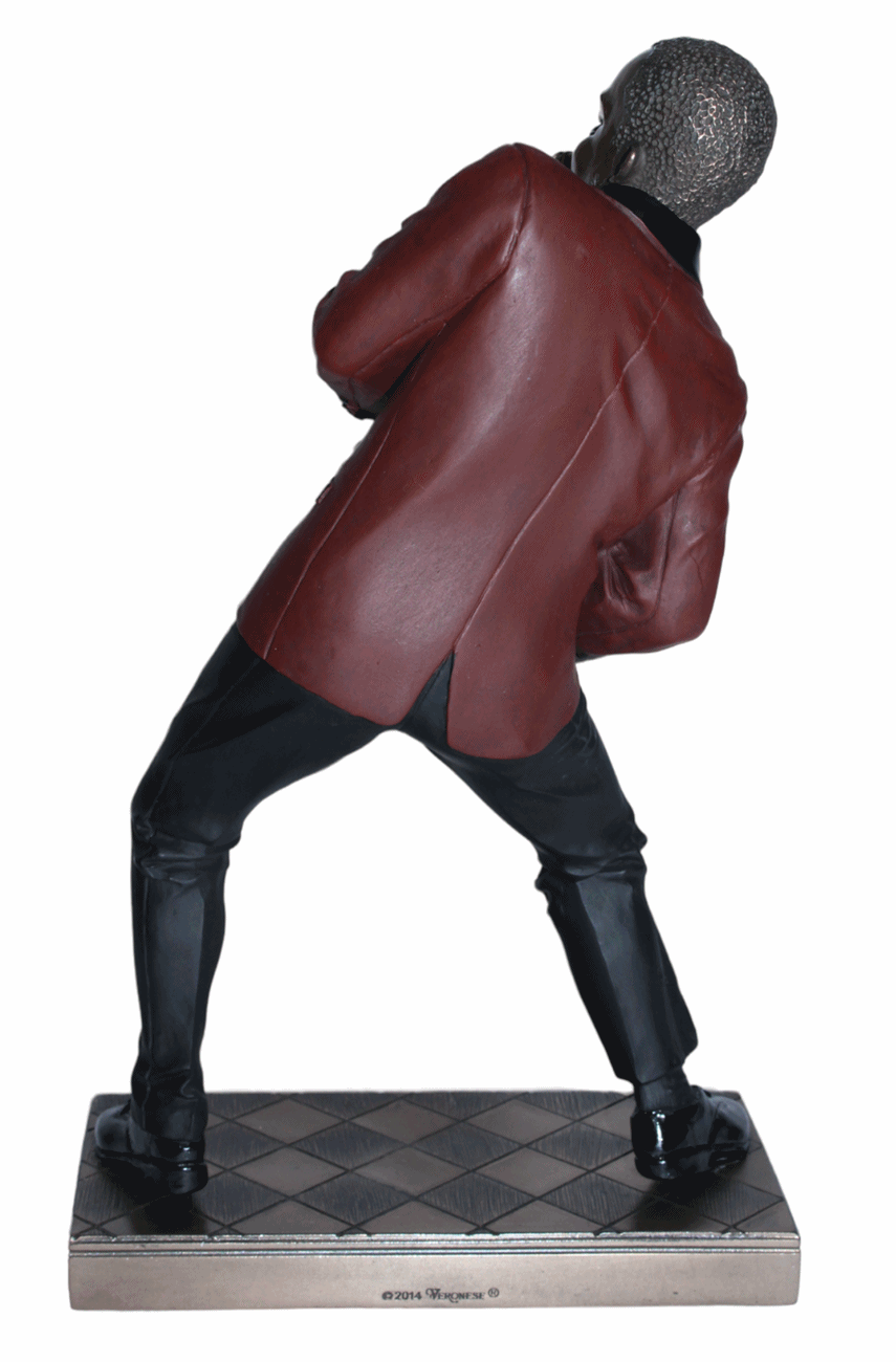 Deko Figur Jazz Figur Saxophonist H 26 cm Jazz Band Dekofigur Musiker mit Altsaxophon