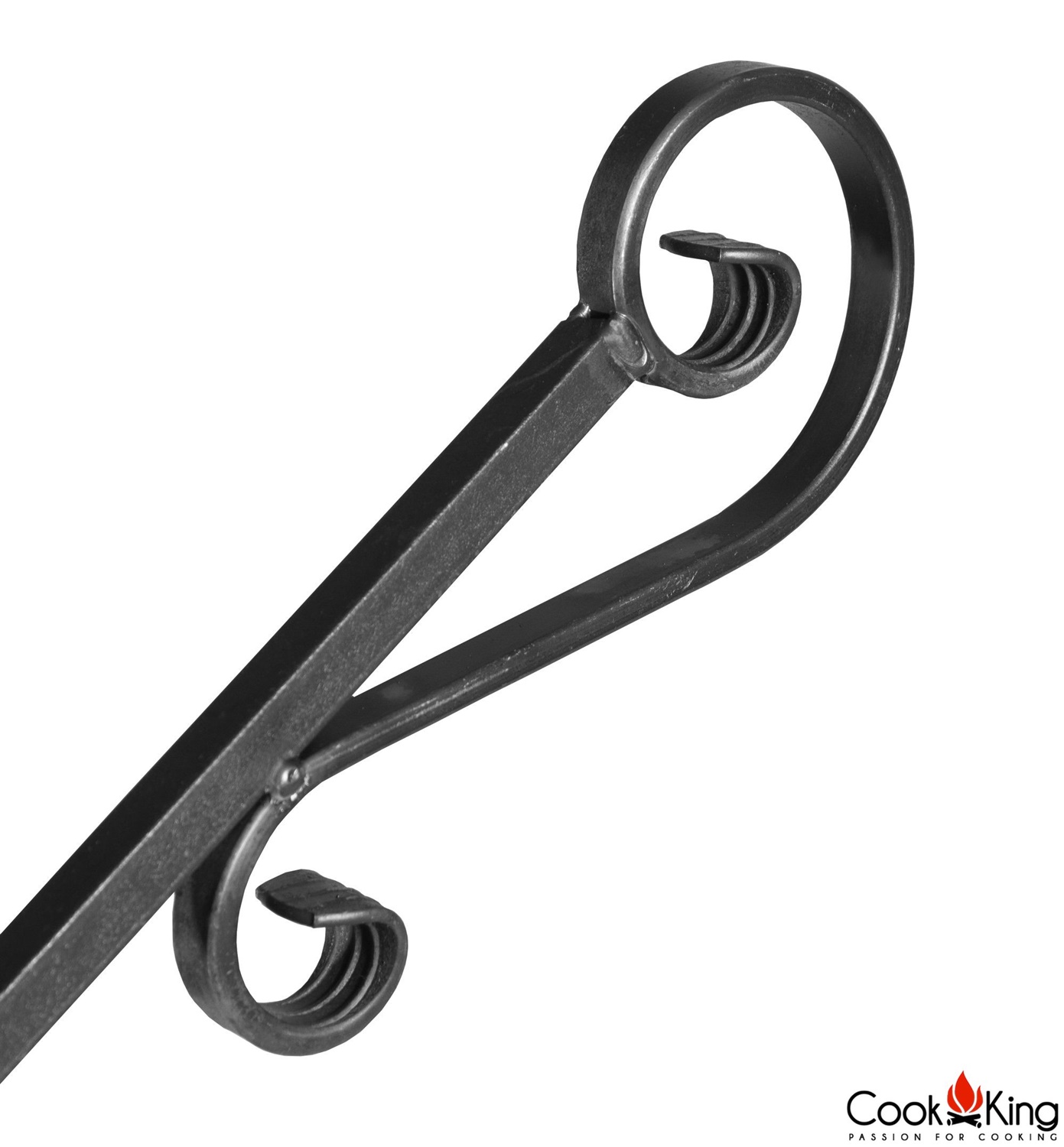 Schürhaken für Feuerschalen aus Stahl Kaminbesteck Aschekratze zum Grillen Glutkratze für den Kamin