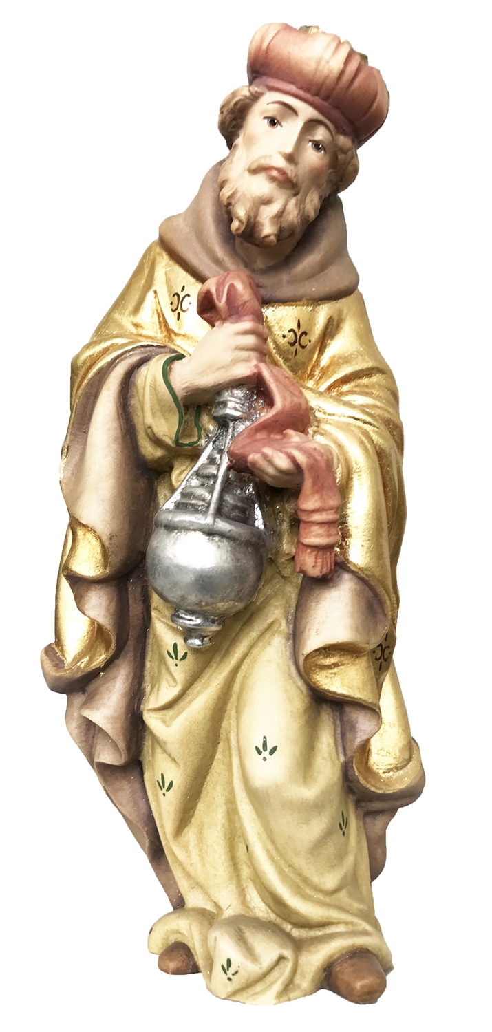 Krippenfigur Matteo Kollektion Heilige Drei Könige Melchior Holzfigur Holzstatue Statue Ahornholz