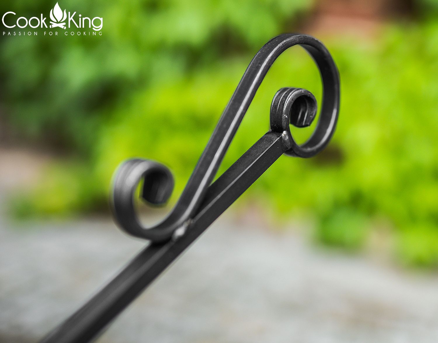 Schürhaken für Feuerschalen aus Stahl Kaminbesteck Aschekratze zum Grillen Glutkratze für den Kamin