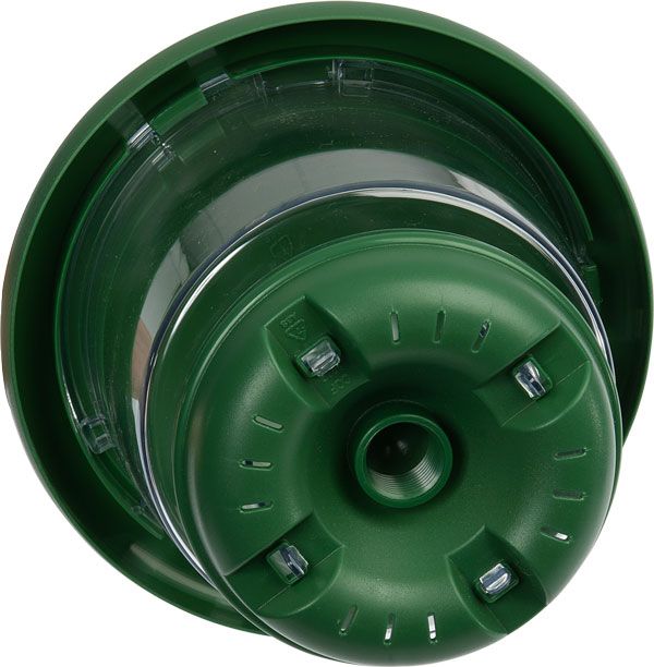 Naturschutzprodukt Satz 2 Stück Futterlampe groß Inhalt 1,3 Liter in grün