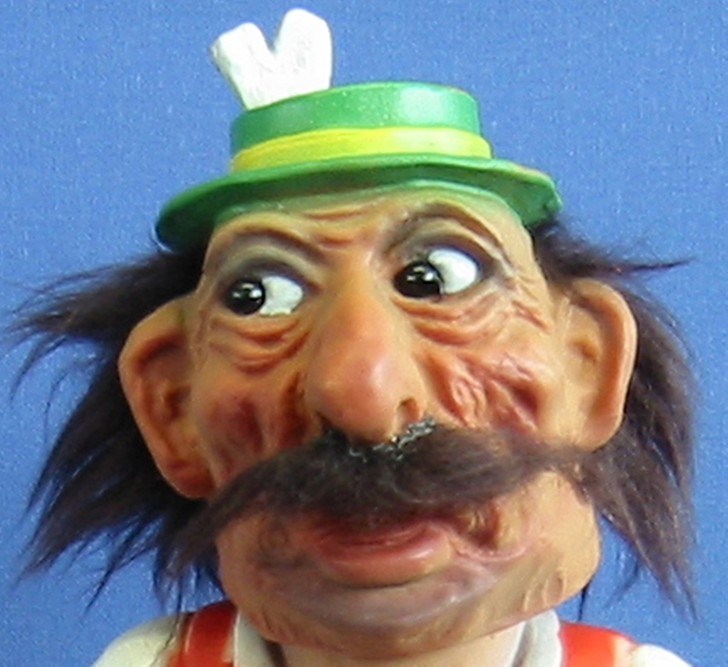 Souvenir Wackel Figur Schmalzler Toni groß H 26 cm Wackelfigur Original mit Wackelkopf