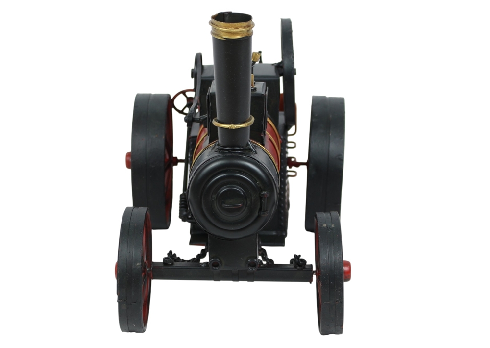 Blechmodell Nostalgie kleine Dampflokomotive L 30 cm Deko Lokomotive Retro Modelllokomotive