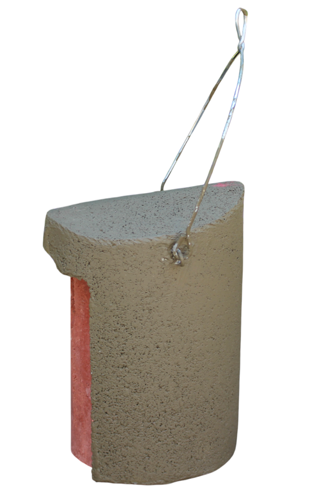 Nisthöhle Typ 1B grün Naturschutz-Nistkasten mit ovalem Flugloch 29 x 55 mm für Gartenrotschwanz