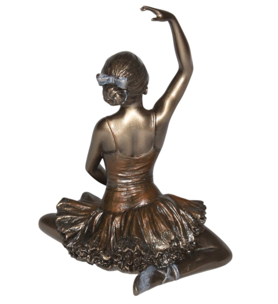 Deko Figur Body Talk Kollektion Ballerina sitzend Mädchen H 14 cm Skulptur Figur Ballett Tänzerin