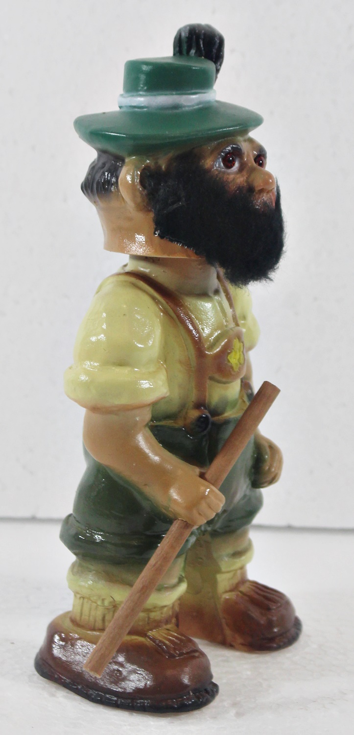 Souvenir Wackel Figur Seppel klein H 17 cm Wackelfigur Original Dekofigur mit Wackelkopf