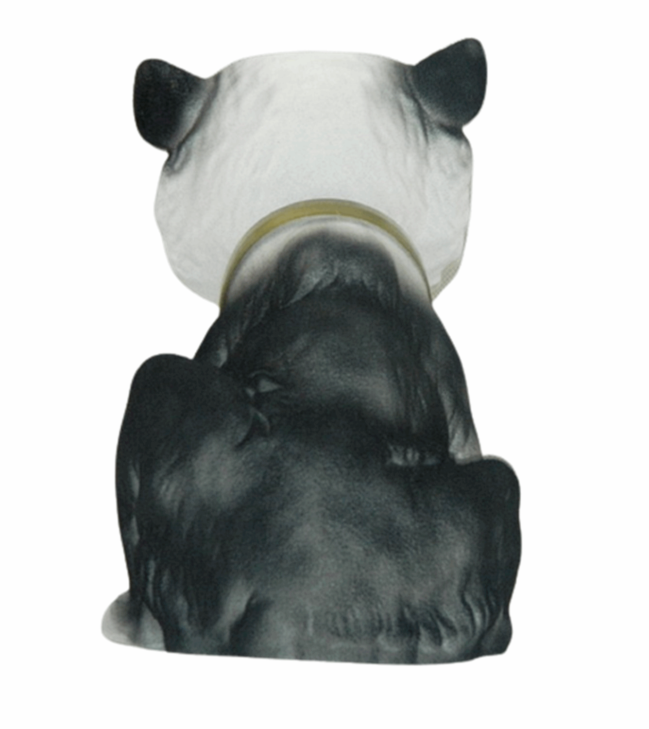 Wackel Figur Pandabär groß Wackelfigur H 19 cm sitzend Dekofigur mit Wackelkopf