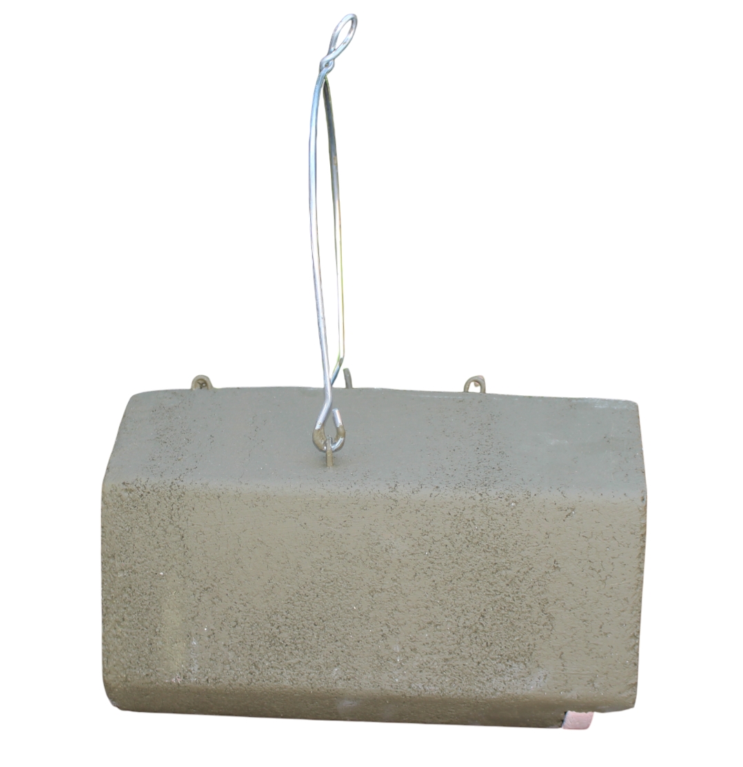 Halbhöhle 2HW räubersichere Nisthöhle mit Brutraumeinsatz in grün (20 × 20 × 30 cm) Artenschutz