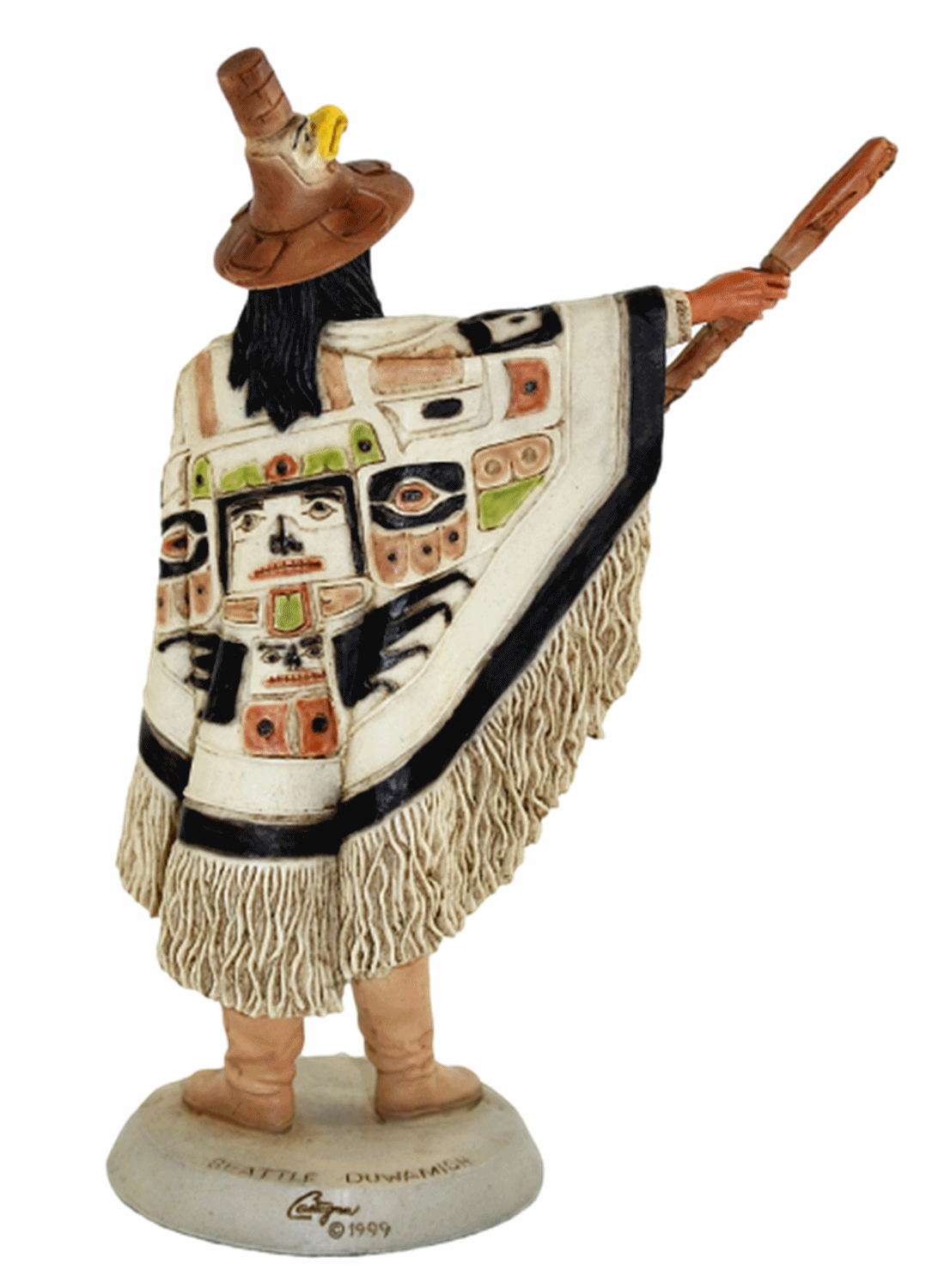 Indianerfiguren Indianer berühmte Häuptlinge Anführer H 20-23 cm 5-er Satz Castagna Limited Edition