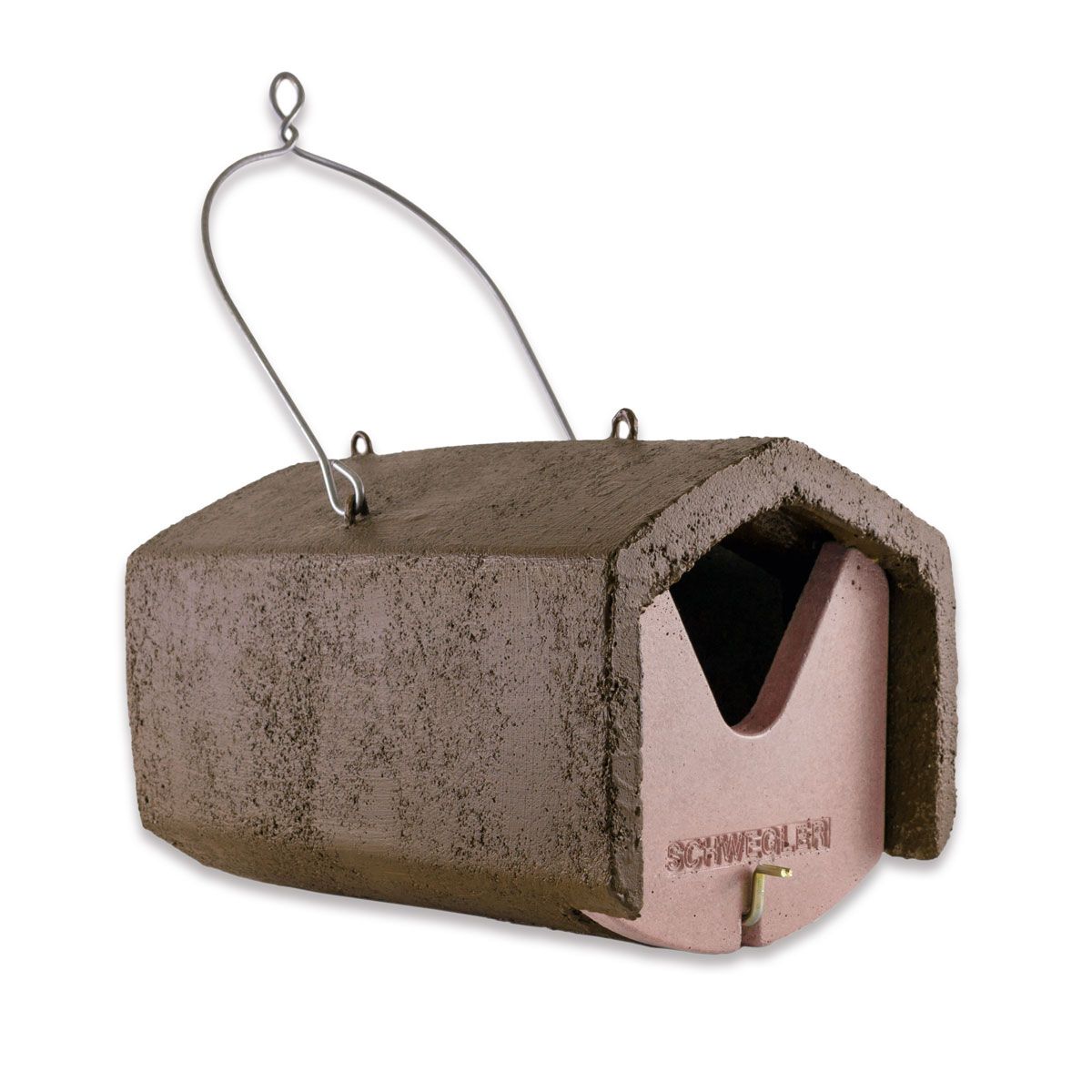 Naturschutzprodukt Halbhöhle Typ 2HW H 20 cm räubersicher Artenschutz Produkt in braun