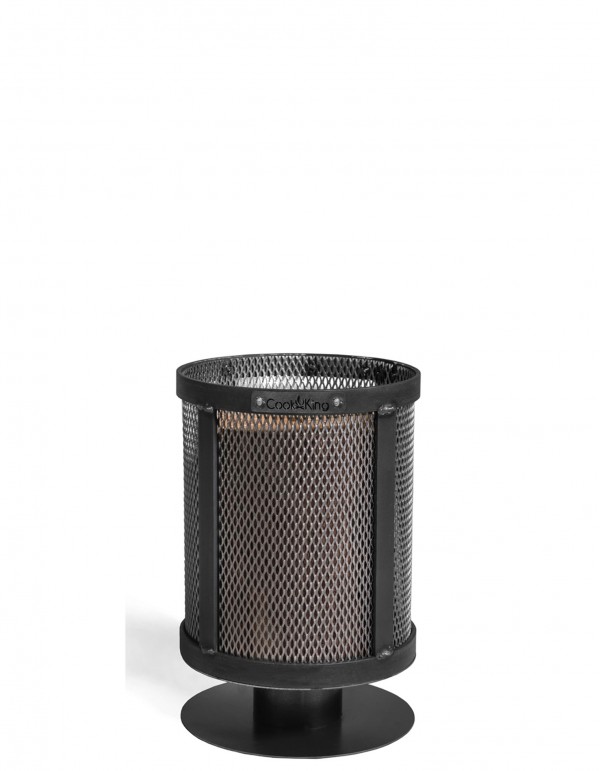 Feuerkorb für Schwedenfeuer „DAKAR“ Feuersäule aus Stahl Gartenfackel als Wärmequelle und Deko