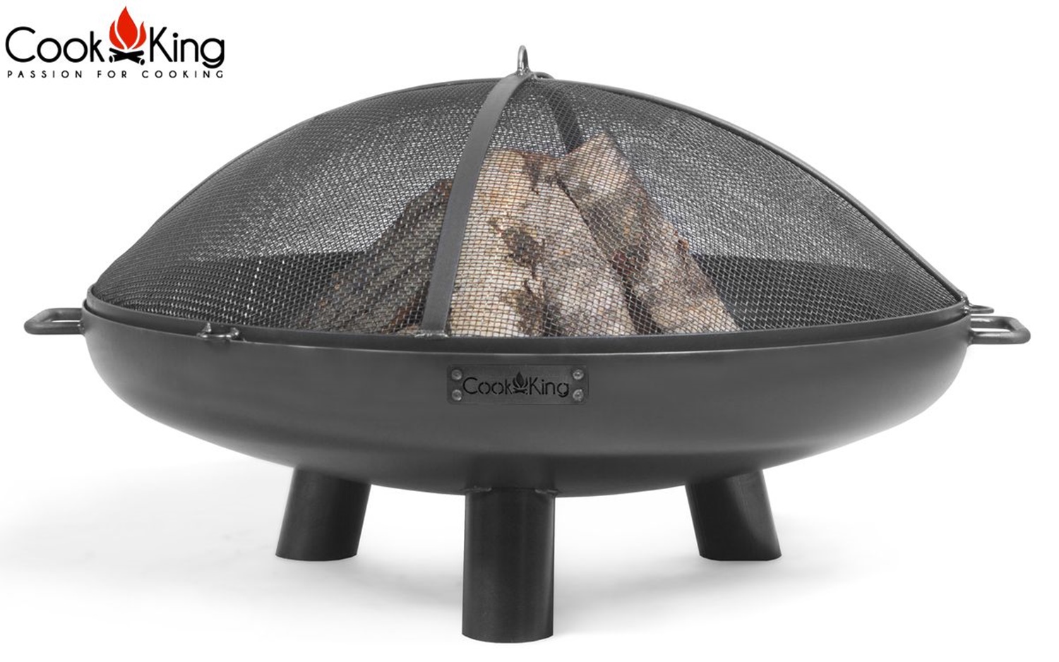 Feuerschale "Bali" Ø 60cm Feuerstelle für den Garten aus Stahl Feuerkorb als Wärmequelle oder Grill