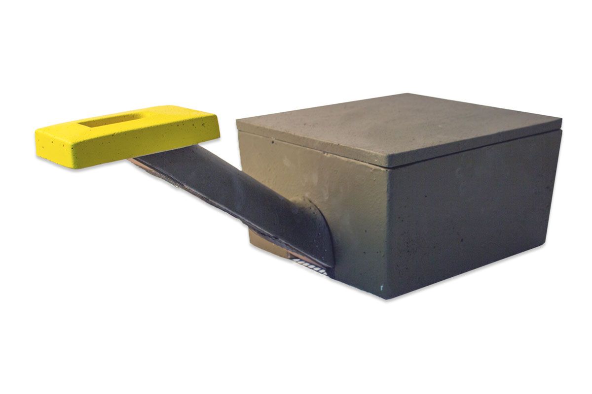 Naturschutzprodukt Hummelnistkasten zum Erdeinbau Länge 41 cm aus Holzbeton Artenschutz Produkt