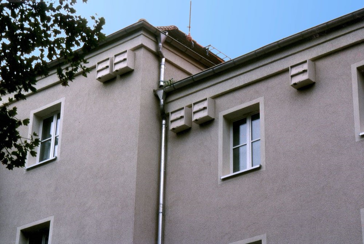 Naturschutzprodukt Mauersegler- Fledermaus-Haus Nisthasten Typ 1MF H 46 cm mit 2 Bruträumen